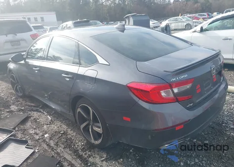 2018 Honda Accord Sport 2.0T z USA, uszkodzony, nr VIN 1HGCV2F33JA020526